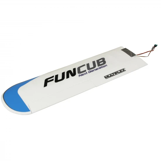 Multiplex RR FunCub NG Left Wing (with RC and Blue Decal)
