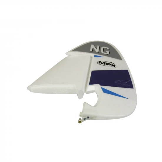 Multiplex RR FunCub NG Rudder with Horn and Blue Decal