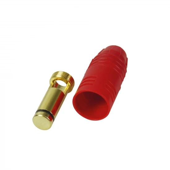 Multiplex MPX-AS150 male plug red 2 pcs.