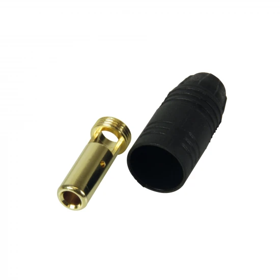 Multiplex MPX-AS150 male plug black 2 pcs.