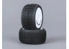 Method RC Method Nitragrip 1/24 Truck Tyres F/R On 7mm Hex White (4)