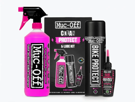 Muc-Off Mo94 Lubricant - Nano Bike Cleaner - Bio Wet Lube Kit