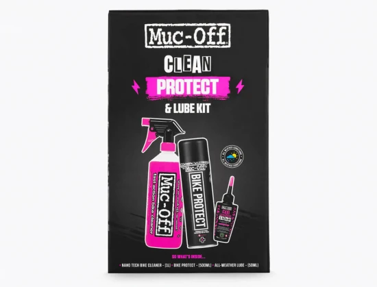 Muc-Off Mo94 Lubricant - Nano Bike Cleaner - Bio Wet Lube Kit
