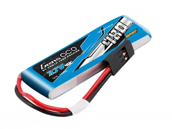 Li-Po Sport 1S 3.7V 480mAh 40C with JR