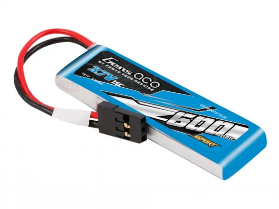 Li-Po Sport 1S 3.7V 600mAh 15C with JR
