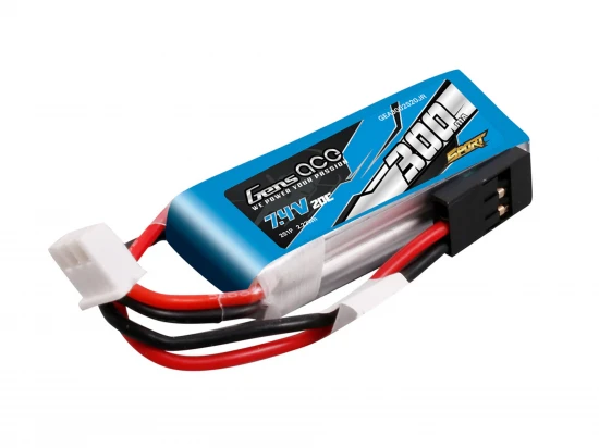 Li-Po Sport 2S 7.4V 300mAh 20C with JR