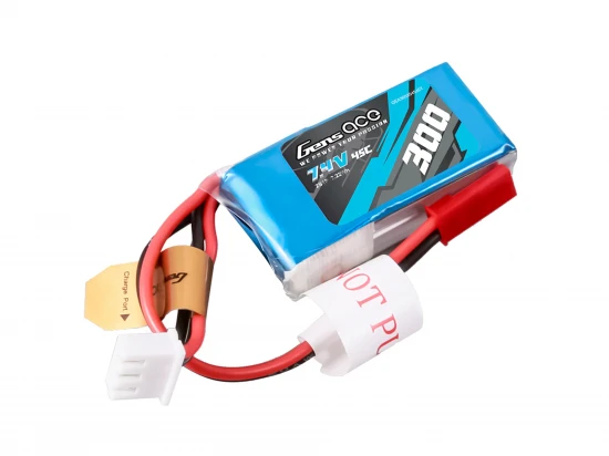 Gens Ace LiPo - 2S 7.4V 300mAh 45C with BEC