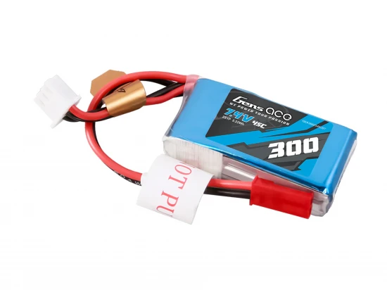 Gens Ace LiPo - 2S 7.4V 300mAh 45C with BEC