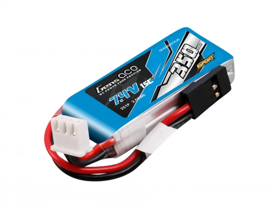 Li-Po Sport 2S 7.4V 350mAh 15C with JR