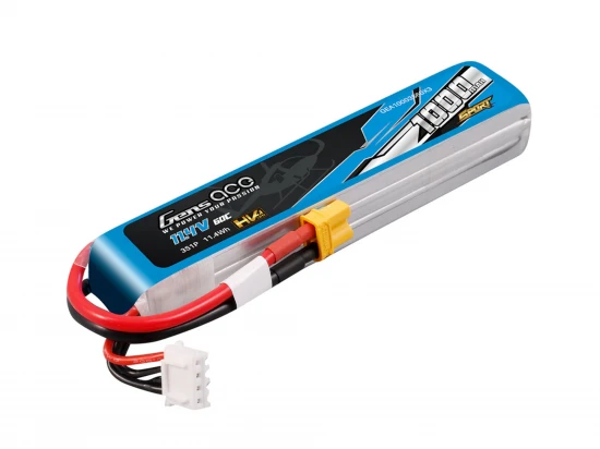Li-Po Sport 3S 11.1V 1000mAh 60C with XT30 HV