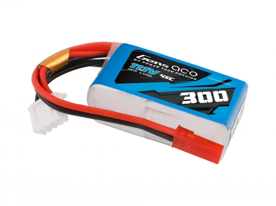 Li-Po 3S 11.1V 300mAh 45C with JST