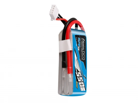 Li-Po Sport 3S 11.1V 550mAh 80C with No Plug