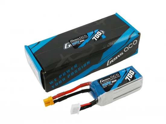 Li-Po 3S 11.1V 700mAh 60C with XT30