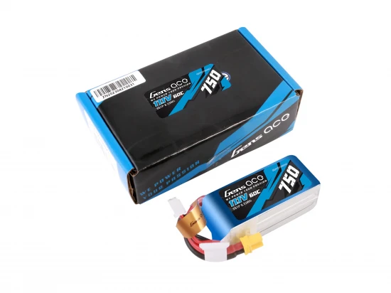 Gens Ace LiPo - 3S 11.1V 750mAh 60C with XT30
