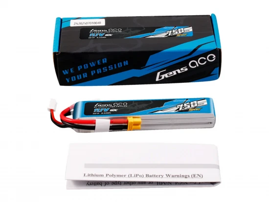Li-Po Sport 3S 11.1V 750mAh 80C with XT30