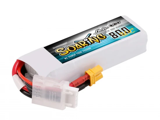 Li-Po 3S 11.1V 800mAh 30C Soaring with XT30