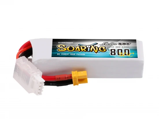 Li-Po 3S 11.1V 800mAh 30C Soaring with XT30