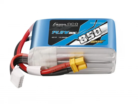 Li-Po 4S 14.8V 850mAh 80C with XT30