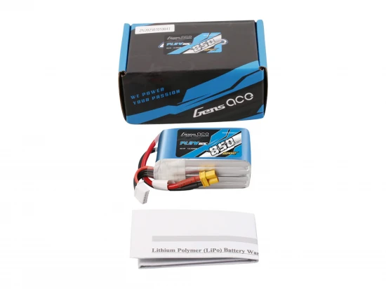 Li-Po 4S 14.8V 850mAh 80C with XT30