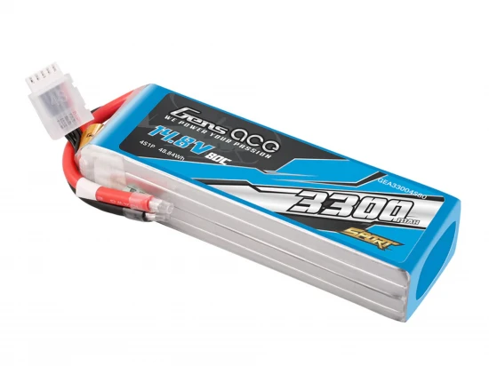 Li-Po Sport 4S 14.8V 3300mAh 80C with No Plug