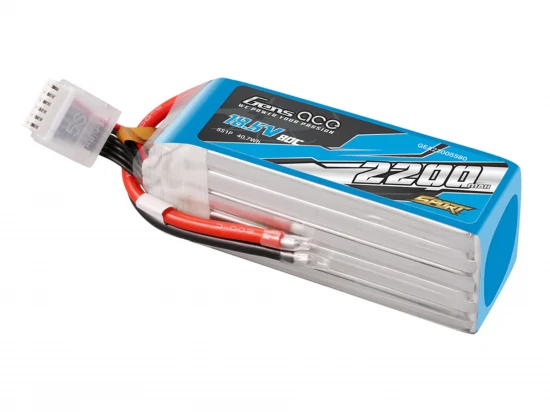 Li-Po Sport 5S 18.5V 2200mAh 80C with No Plug