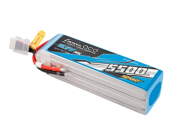 Li-Po Sport 5S 18.5V 5500mAh 30C with No Plug