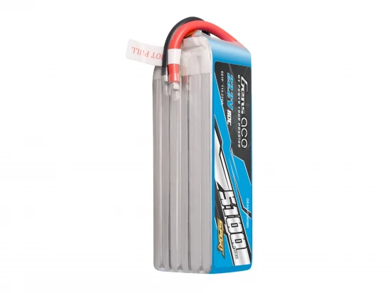 Li-Po Sport 6S 22.2V 5100mAh 80C with No Plug