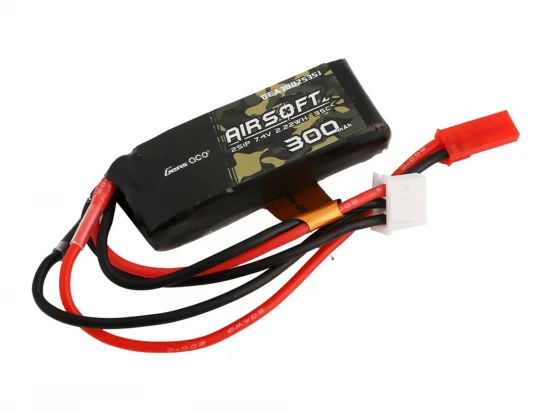 Airsoft 2S 300mAh 35C with JST (HPA Control)