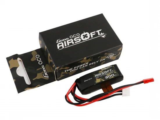 Airsoft 2S 300mAh 35C with JST (HPA Control)