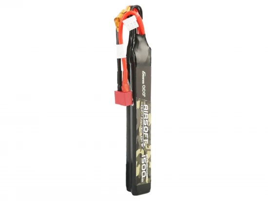 AirSoft 2S 1500mAh 25C Twin with Deans (fit Most AEG)