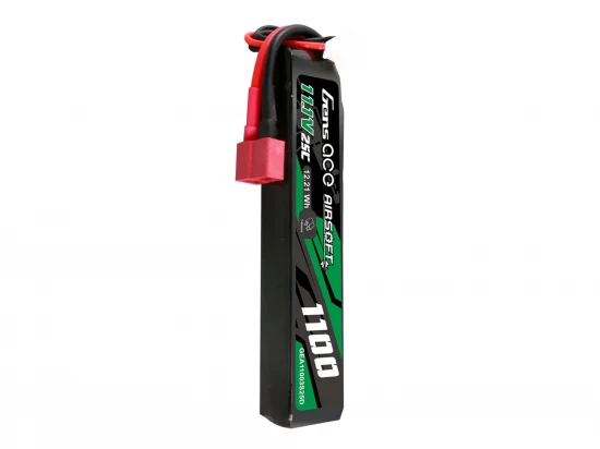 Airsoft 3S 1100mAh 25C with Deans (fit Most AEG)