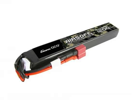 Airsoft 3S 1200mAh 25C with Deans (fit Most AEG)