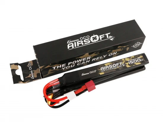 Airsoft 3S 1500mAh 25C with Deans-3X (fit Most AEG)