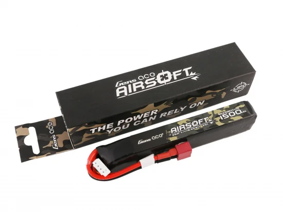Airsoft 3S 1500mAh 25C with Deans (fit Most AEG)