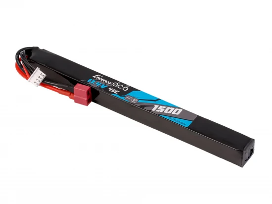 Airsoft 3S HV 1500mAh 45C with Deans (AK47 Long Stick)