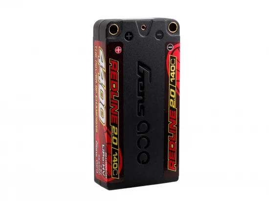 Gens Ace Redline 2.0 Race HV LiPo - 7.6V 4400mAh 140C RL2 Shorty - 5mm