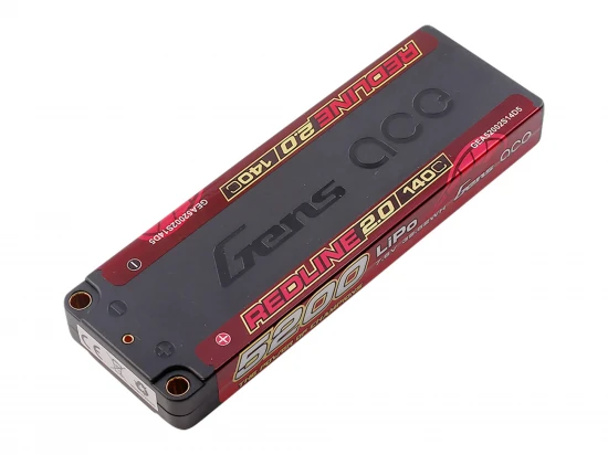 Li-Po HV Car Hard Case 2S1P 7.6V 5200mAh 140C RL2 with 5mm