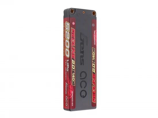 Li-Po HV Car Hard Case 2S1P 7.6V 5200mAh 140C RL2 with 5mm