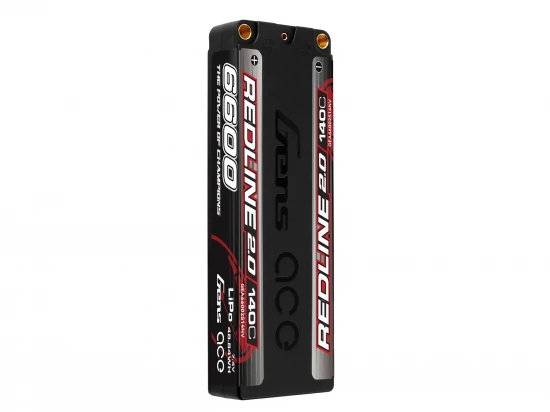 Li-Po HV Car Hard Case 2S1P 7.6V 6600mAh 140C RL2 with 5mm