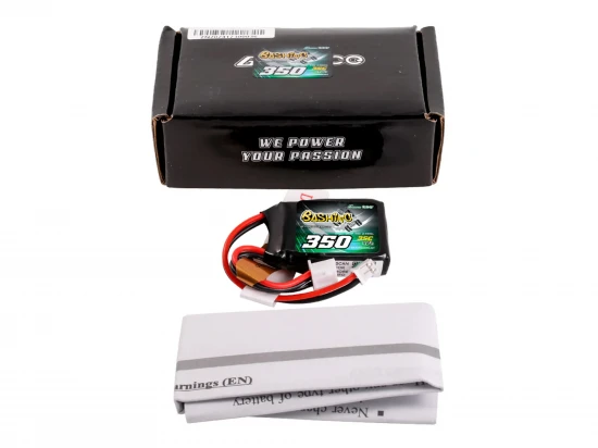Gens Ace LiPo - 2S 7.4V 350mAh 35C with JST-PH (Micro B/T)