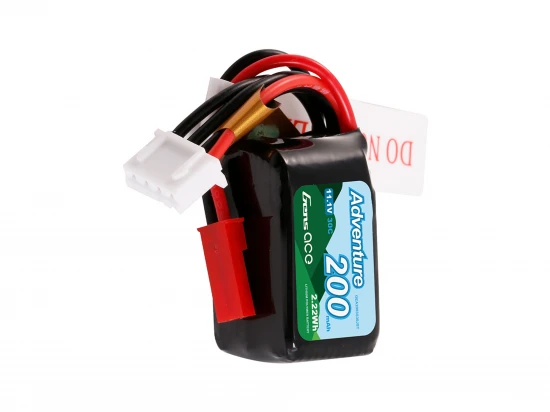 Gens Ace Mini Car LiPo - 3S 11.1V 200mAh 30C with JST