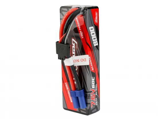 Gens Ace LiPo - Hard Case G-Tech 2S 7.4V 8000mah 60C with EC5 (Promoto)