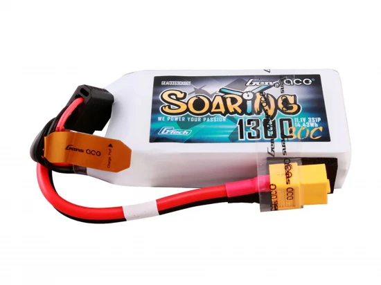 Gens Ace G-Tech LiPo - 3S 11.1V 1300mAh 60C Soaring with XT60