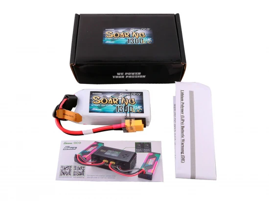 Gens Ace G-Tech LiPo - 3S 11.1V 1300mAh 60C Soaring with XT60