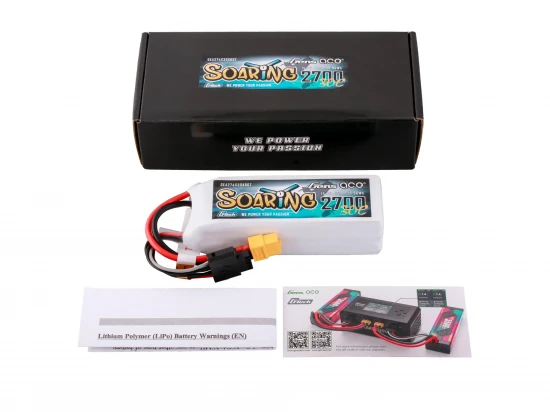 Gens Ace LiPo - G-Tech 4S 14.8V 2700mAh 30C with XT60
