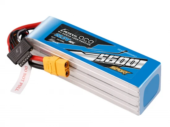 Gens Ace G-Tech Sport HV LiPo - 6S 22.2V 5600mAh 80C with XT90