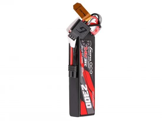 Gens Ace G-Tech Hard Case LiPo - 7.4V 2300mAh 35C with EC2