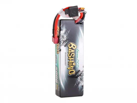 Gens Ace G-Tech Hard Case Car 2S 7.4V 5000mAh 60C LiPo with Deans