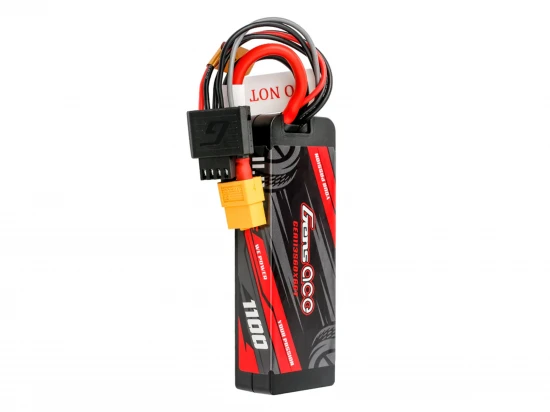 Gens Ace G-Tech Hard Case LiPo - 3S 11.1V 1100mAh 60C with XT60