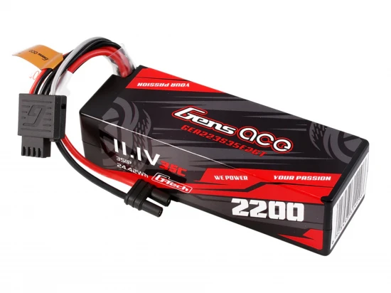 Gens Ace G-Tech 3S 2200mAh 35C LiPo EC2 (GROM)